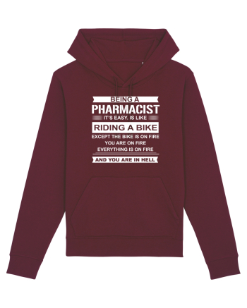 PHARMACIST Burgundy