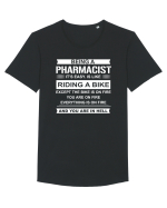 PHARMACIST Tricou mânecă scurtă guler larg Bărbat Skater