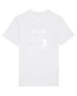 PIT BULL  Tricou mânecă scurtă Unisex Rocker