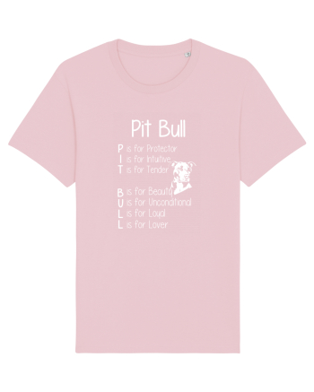 PIT BULL  Cotton Pink