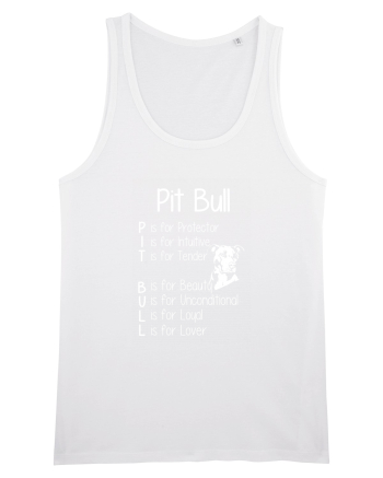 PIT BULL  White