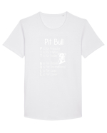 PIT BULL  Tricou mânecă scurtă guler larg Bărbat Skater