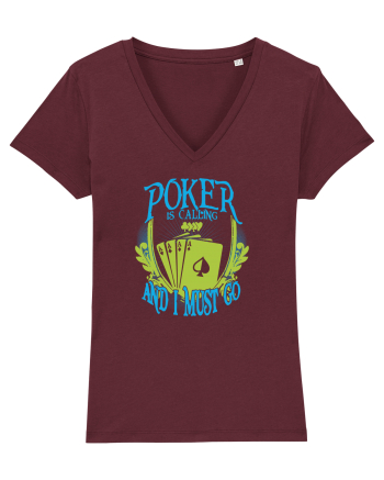 POKER Burgundy