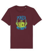 POKER Tricou mânecă scurtă Unisex Rocker