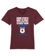 POLICE Tricou mânecă scurtă guler V Bărbat Presenter