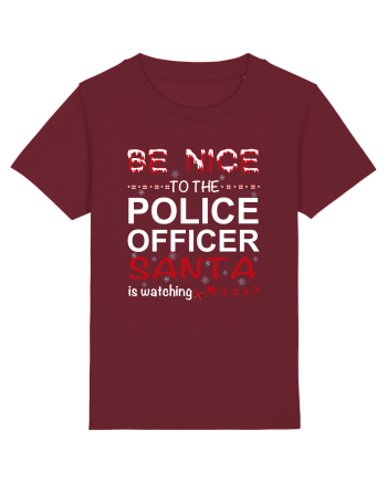POLICE OFFICER Burgundy