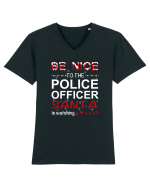 POLICE OFFICER Tricou mânecă scurtă guler V Bărbat Presenter