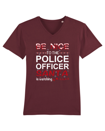 POLICE OFFICER Burgundy