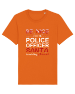POLICE OFFICER Tricou mânecă scurtă Unisex Rocker