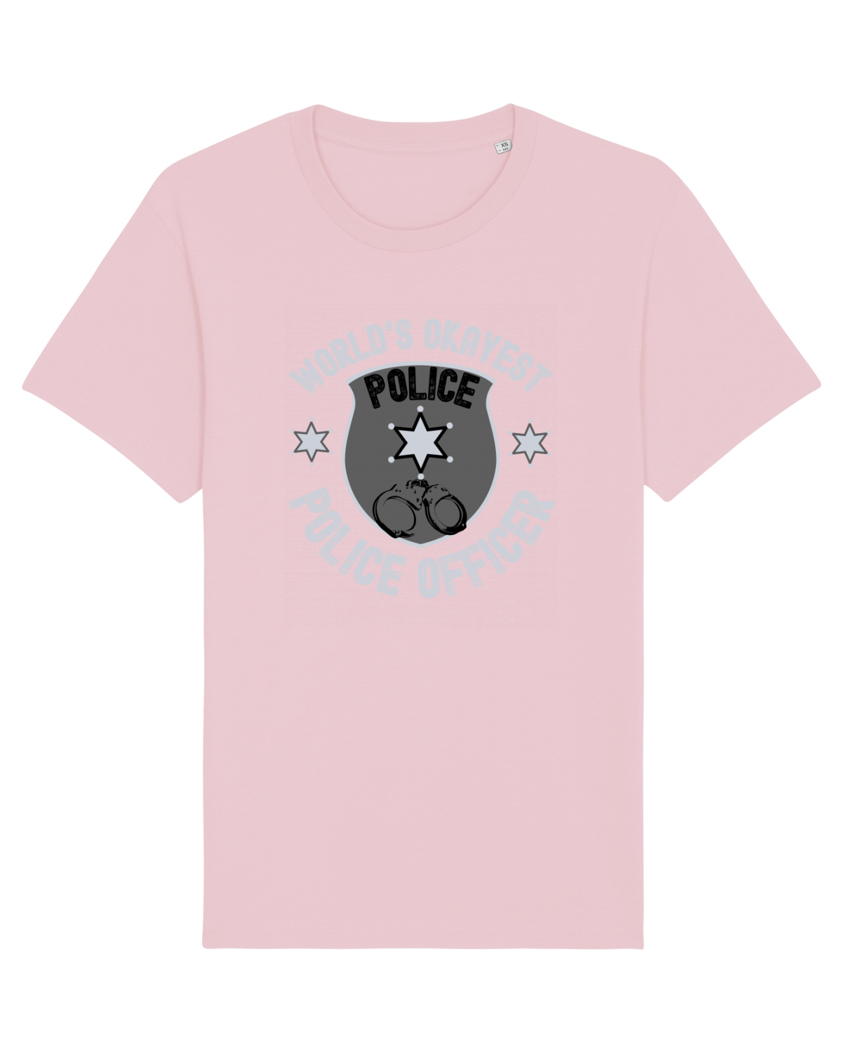 Tricou mânecă scurtă Unisex Rocker Cotton Pink