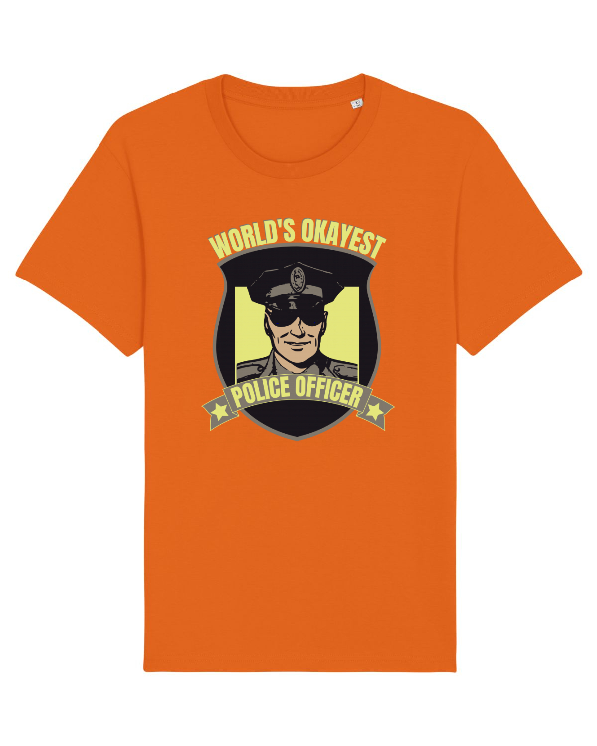 Tricou mânecă scurtă Unisex Rocker Bright Orange