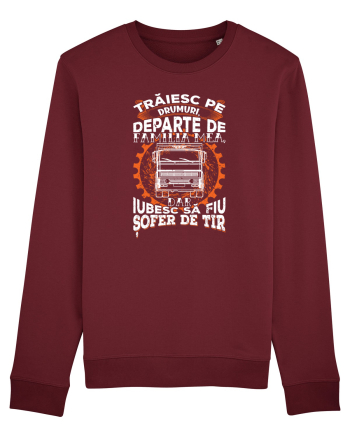 Șofer de tir Burgundy
