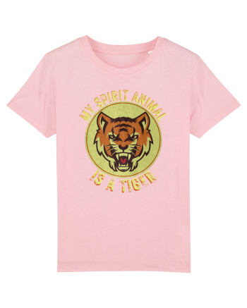 Pentru Iubitorii de Tigri  Cotton Pink