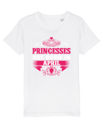 BORN IN APRIL Tricou mânecă scurtă  Copii Mini Creator