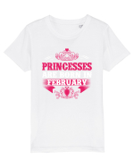 BORN IN FEBRUARY Tricou mânecă scurtă  Copii Mini Creator