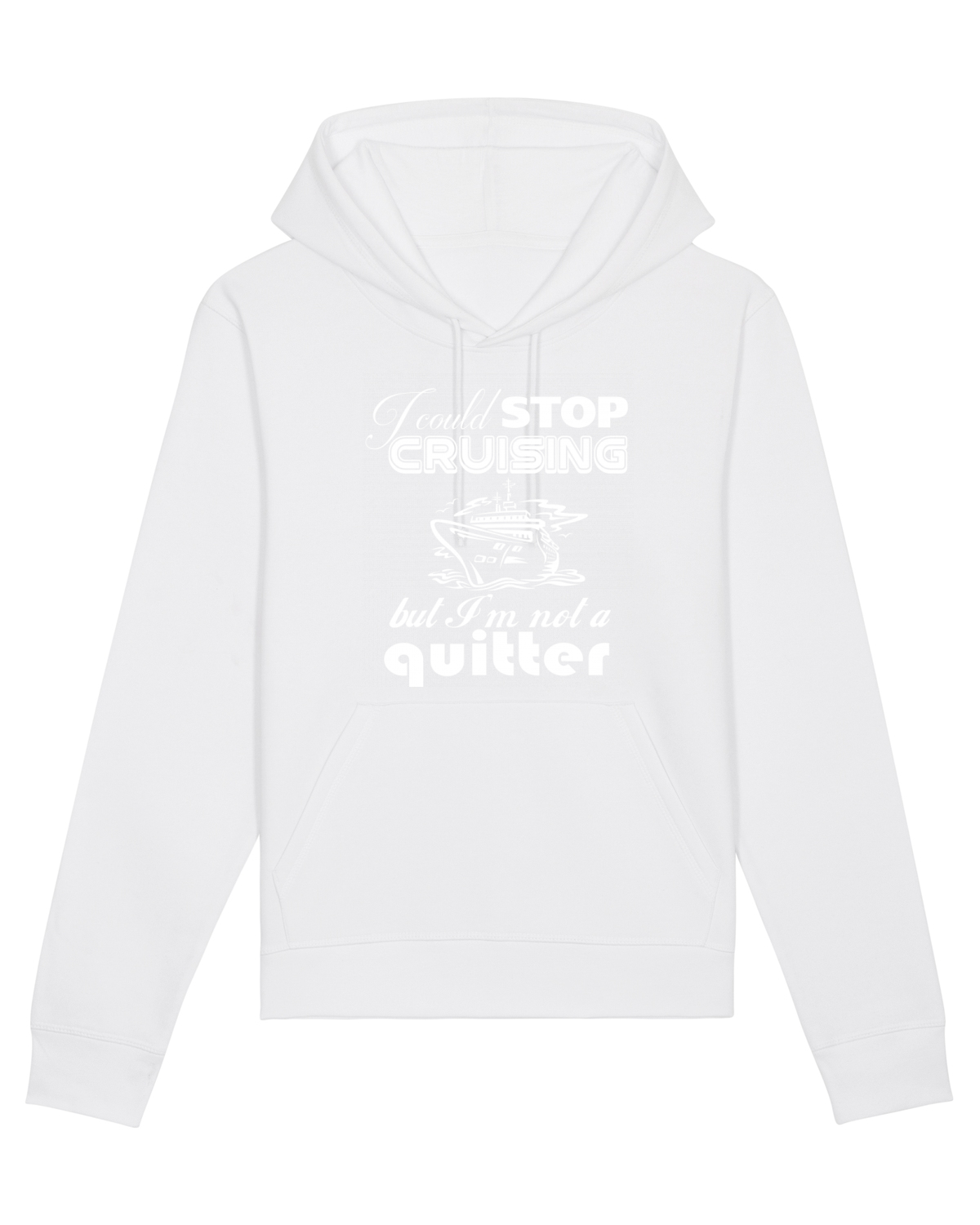 Hanorac Unisex Drummer White
