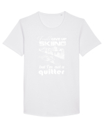 SKIING Tricou mânecă scurtă guler larg Bărbat Skater