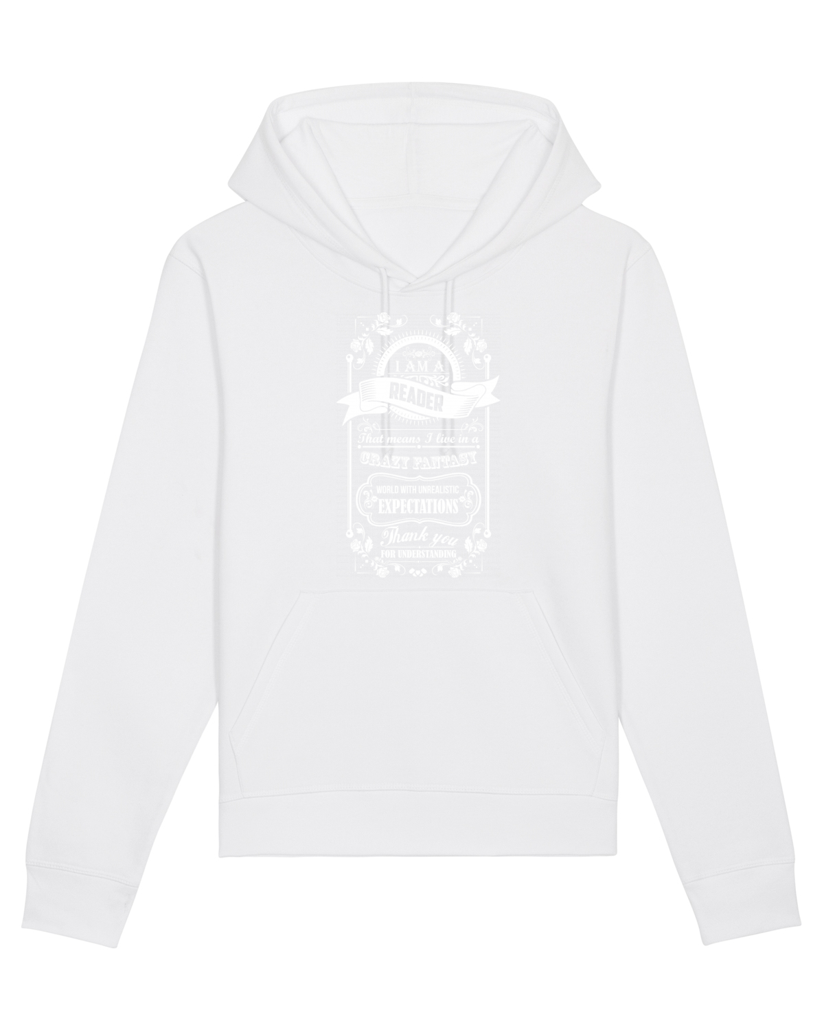 Hanorac Unisex Drummer White