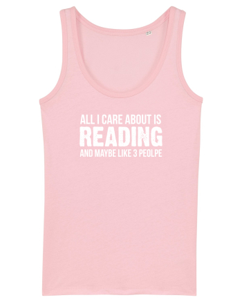 READING BOOKS Cotton Pink