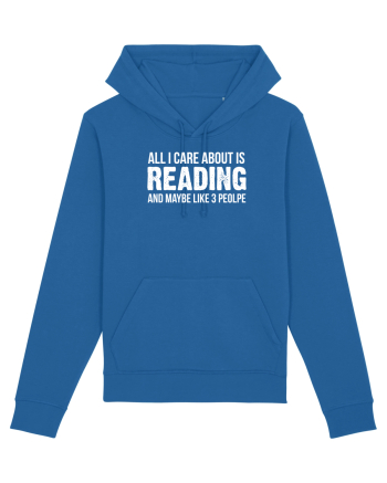READING BOOKS Royal Blue