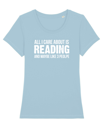 READING BOOKS Sky Blue