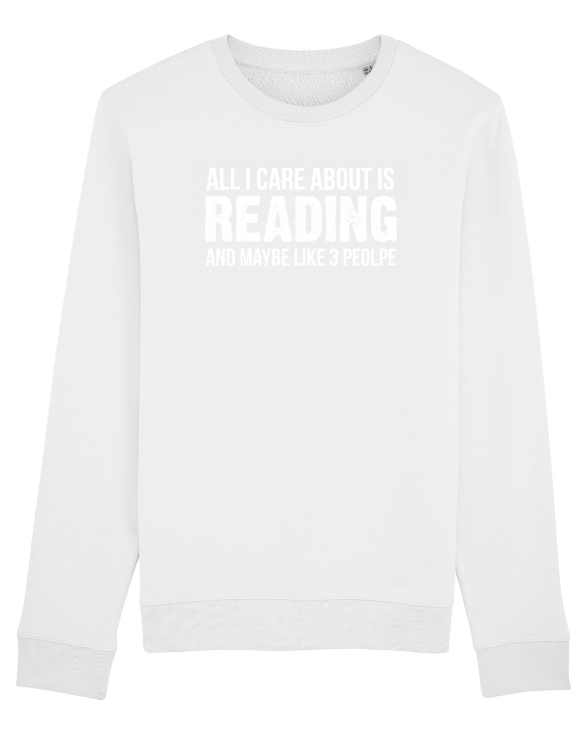 Bluză mânecă lungă Unisex Rise White