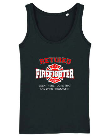 RETIRED FIREFIGHTER Black