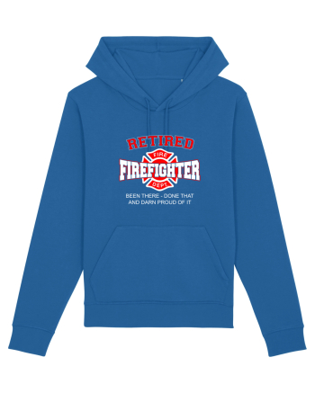 RETIRED FIREFIGHTER Royal Blue