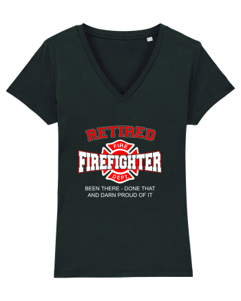 RETIRED FIREFIGHTER Black