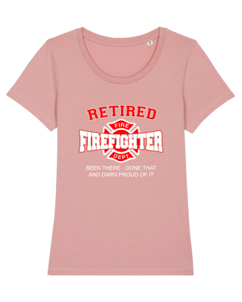 RETIRED FIREFIGHTER Canyon Pink