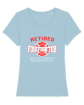 RETIRED FIREFIGHTER Sky Blue