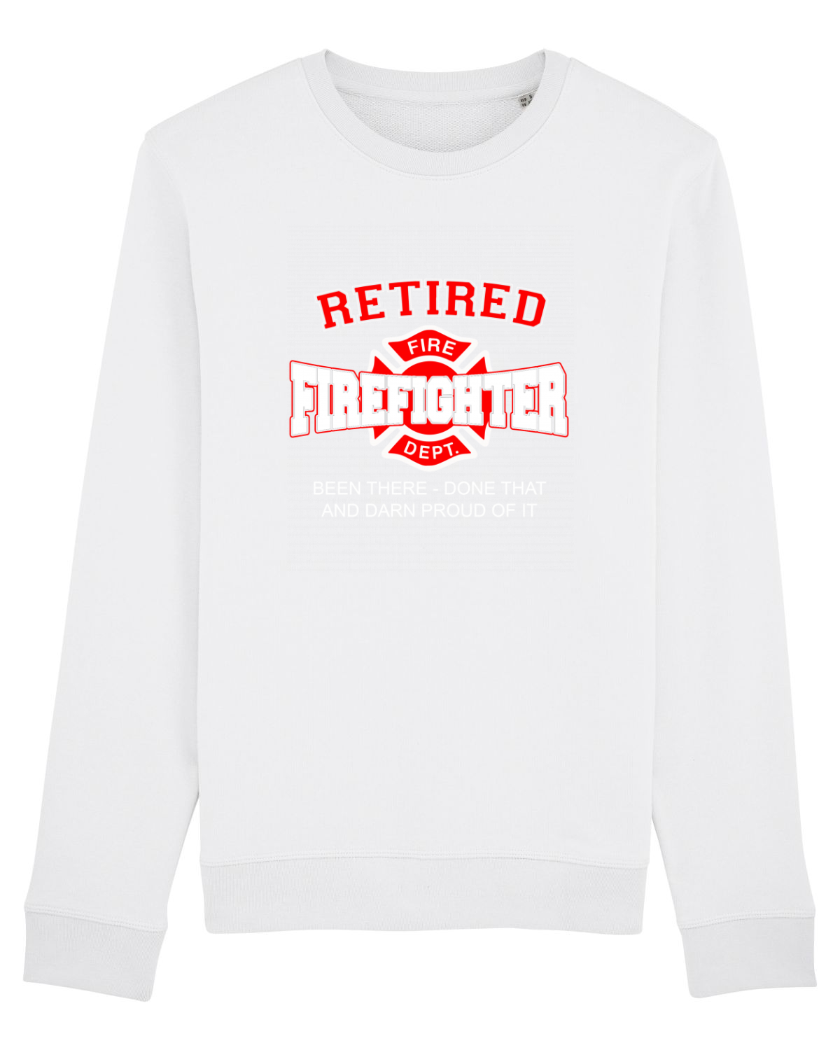 Bluză mânecă lungă Unisex Rise White
