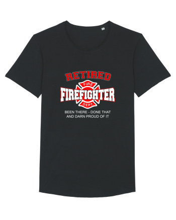 RETIRED FIREFIGHTER Black