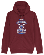 RETIRED MECHANIC Hanorac cu fermoar Unisex Connector