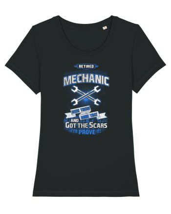 RETIRED MECHANIC Black