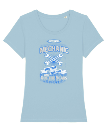 RETIRED MECHANIC Sky Blue