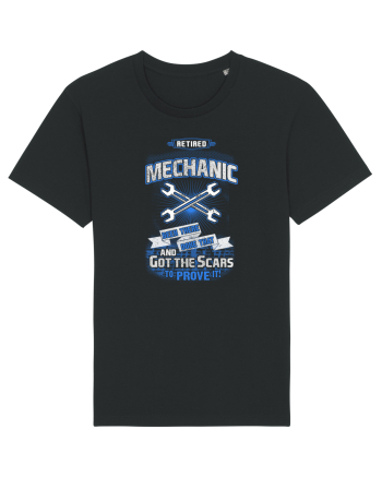 RETIRED MECHANIC Black