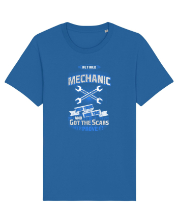 RETIRED MECHANIC Royal Blue