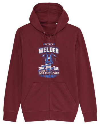 RETIRED WELDER Burgundy