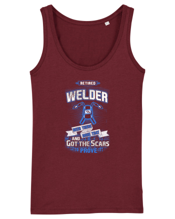 RETIRED WELDER Burgundy