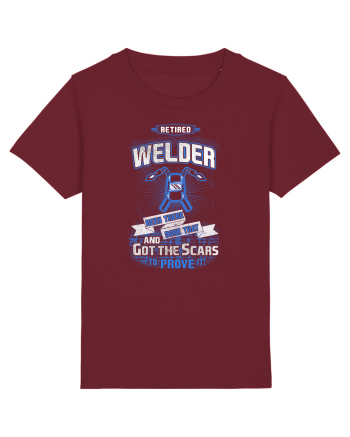 RETIRED WELDER Burgundy