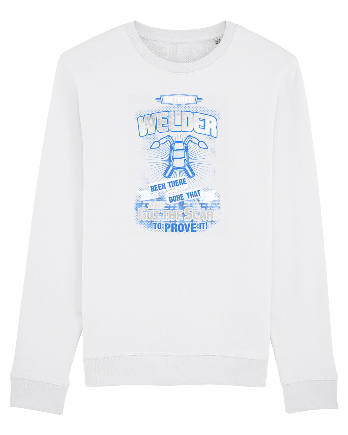 Bluză mânecă lungă Unisex Rise White