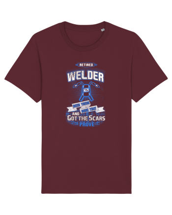 RETIRED WELDER Burgundy