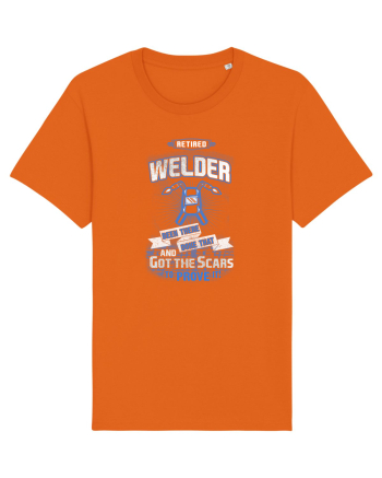 RETIRED WELDER Bright Orange