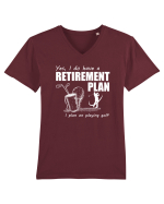 GOLF Tricou mânecă scurtă guler V Bărbat Presenter