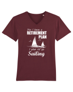 SAIL Tricou mânecă scurtă guler V Bărbat Presenter