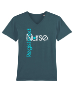 NURSE Tricou mânecă scurtă guler V Bărbat Presenter