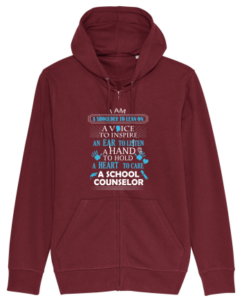 SCHOOL COUNSELOR Burgundy