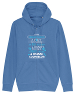SCHOOL COUNSELOR Hanorac cu fermoar Unisex Connector
