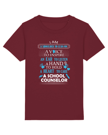SCHOOL COUNSELOR Burgundy